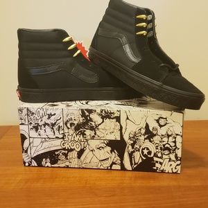 Vans X Marvel Black Panther Sk8-Hi Men's 9 Women's